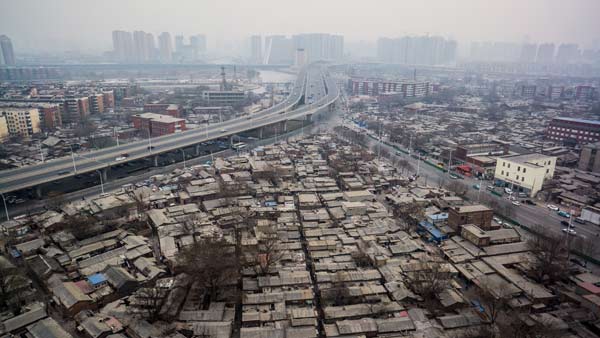 Aerial photos preserve shantytown