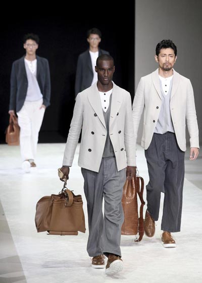 Giorgio Armani S/S 2014 men's collection