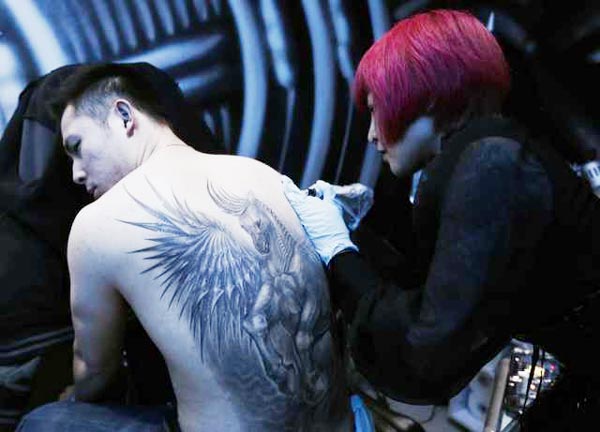 Tattoos make their mark on China