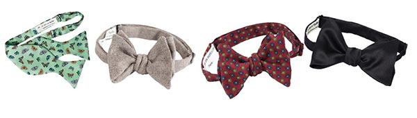 Bow ties, not only for fashion daredevils