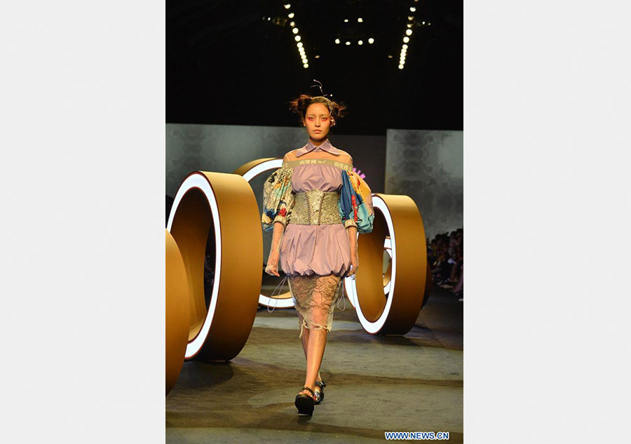 Creations of 'MUKZIN' staged at Shanghai Fashion Week