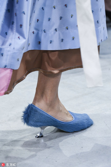 Fur shoes step into limelight