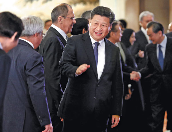 Xi's new diplomacy offers 'Chinese solutions'
