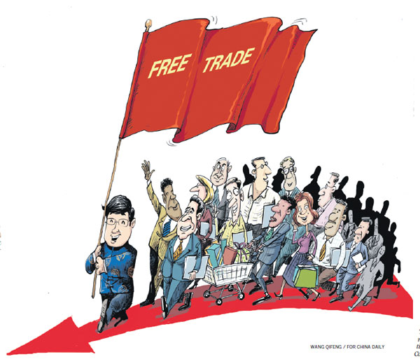 China must be flag-bearer for free trade