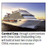 It's full speed ahead for the cruise ship business in China