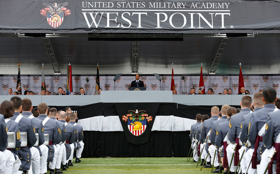 West Point commencement ceremony