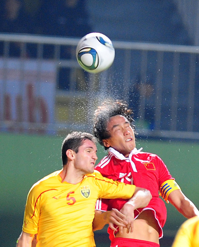 China beats Macedonia in Asian cup warm-up