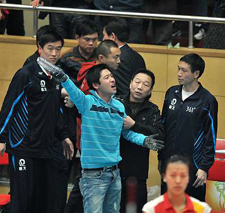 Volleyball fan beaten by staff at national league match