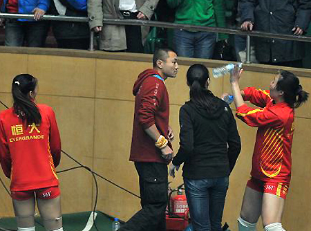 Volleyball fan beaten by staff at national league match