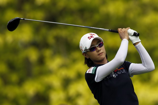 Teeing off at HSBC Women's Champions tournament 