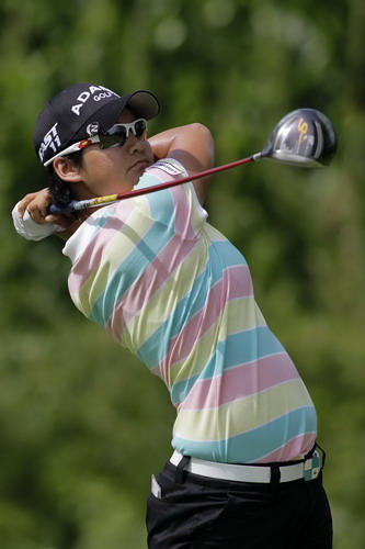 Teeing off at HSBC Women's Champions tournament 