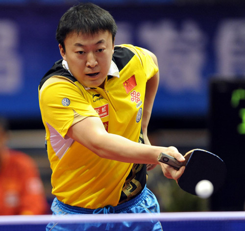 Zhang Jike, Wanghao through 2011 Rotterdam worlds trial