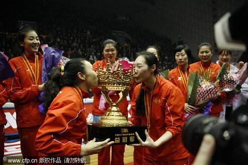 New champion for Chinese women's basketball league
