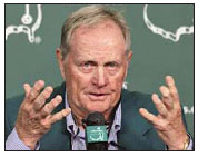 Easier now for oldies to be goodies: Nicklaus