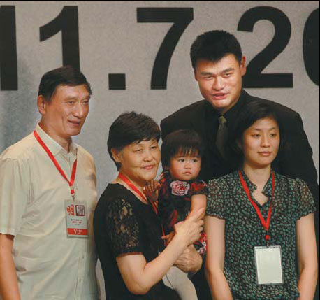 yao ming parents