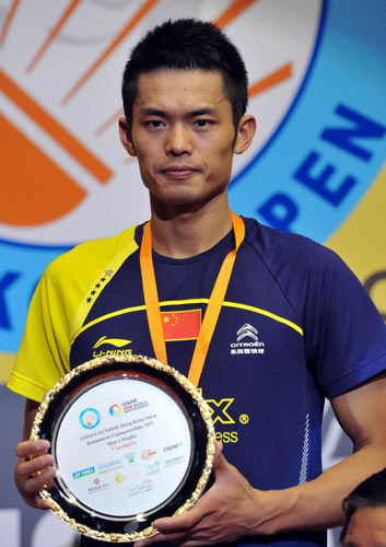 Lin Dan crowned as China makes sweep at HK Open