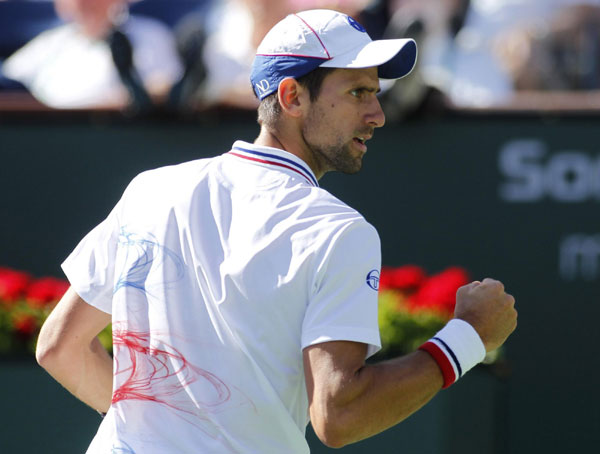 Djokovic fends off Anderson at Indian Wells