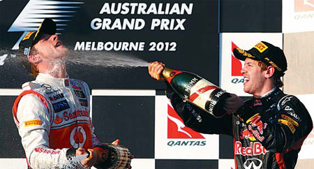 McLaren's Button wins thrilling season opener