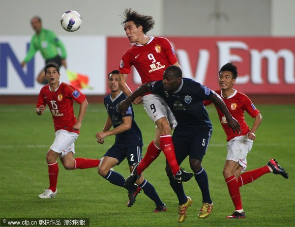 Chinese clubs frustrated in AFC Champions League