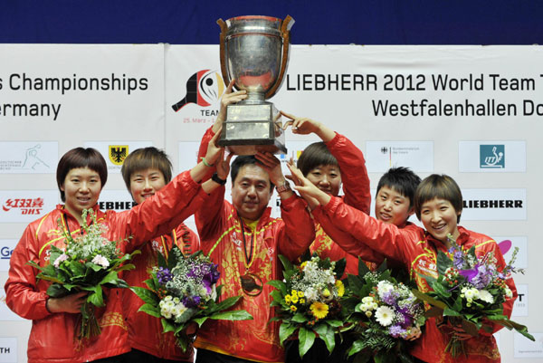 Ding sparks China's success in table tennis worlds