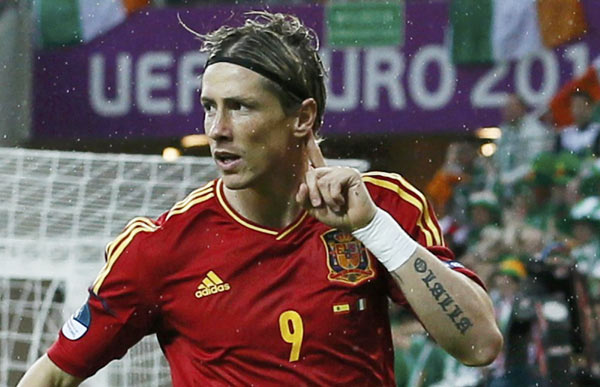 Spain's Torres sparkles as Irish eliminated