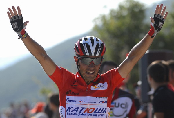 Rodriguez extends Vuelta lead with late charge