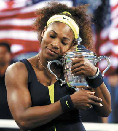 Trophy makes Serena hungry for more