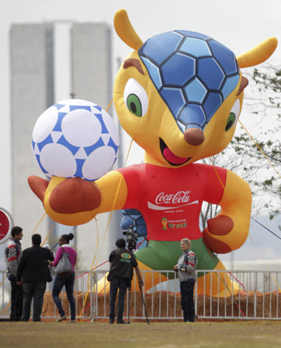 Brazilians want greater say in World Cup mascot name