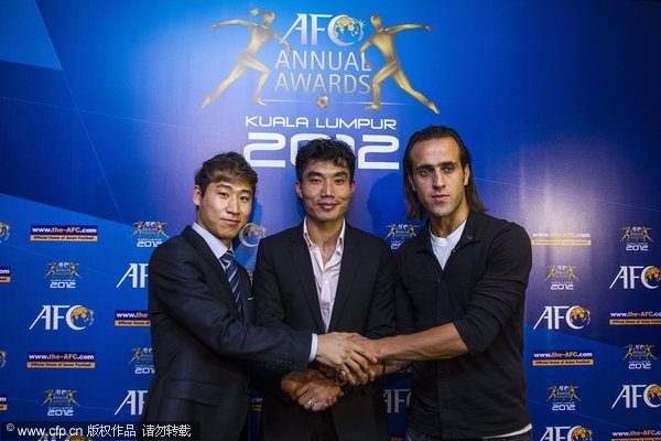 Zheng Zhi gears up for AFC player 2012