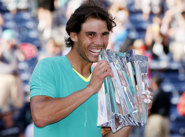 Comeback maestro Nadal wins third Indian Wells title