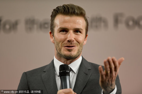 Beckham appointed as CSL ambassordor