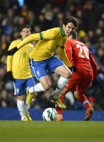 Fred rescues draw for Brazil against Russia