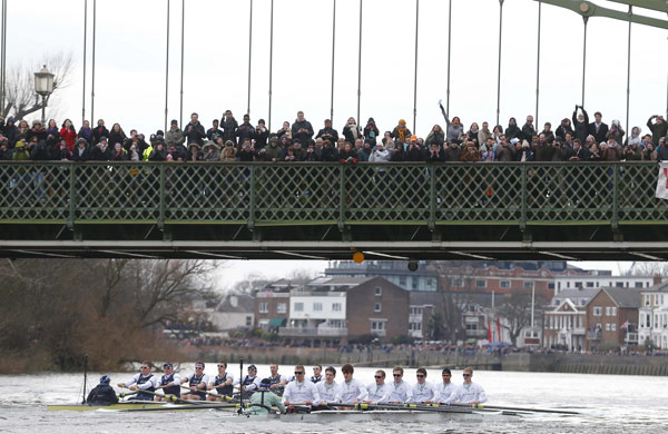 Oxford gains revenge by eclipsing Cambridge in Boat Race