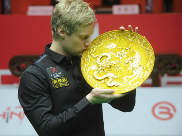 Robertson beats Selby to claim China Open title