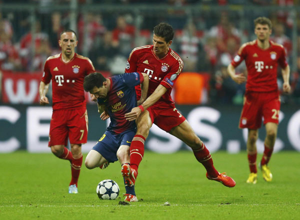 Bayern stuns Barca 4-0 in champions league final