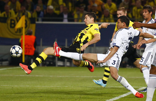 Dortmund crushes Real 4-1 in Champions League semis