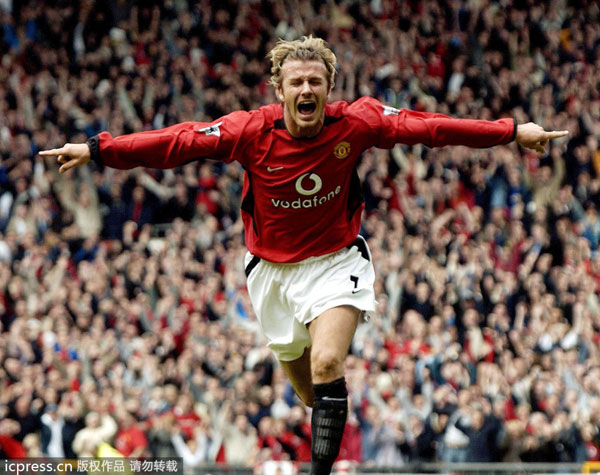 David Beckham bows out on a high