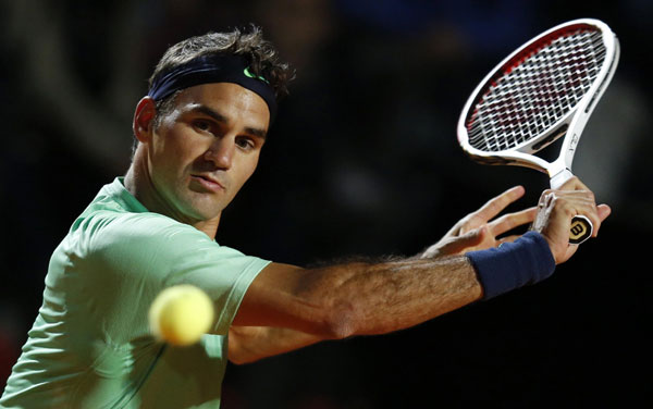Federer, Nadal reached semis in Rome
