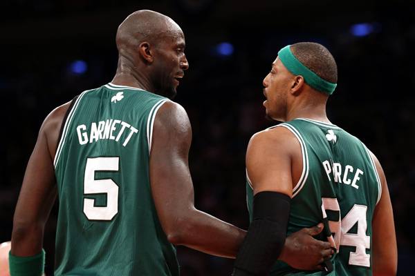 Nets, Celtics talk Pierce-Garnett deal