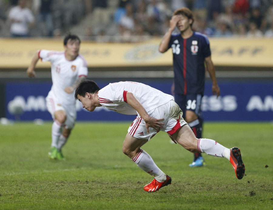 Holders China tie Japan 3-3 in East Asian Cup opener