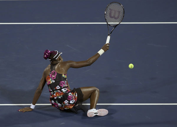 Zheng edges Venus in 3rd set tiebreak