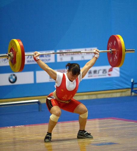 Weightlifting world record surpassed in National Games