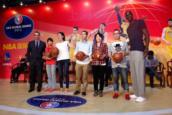 World-class partners bring NBA global games to Chinese fans