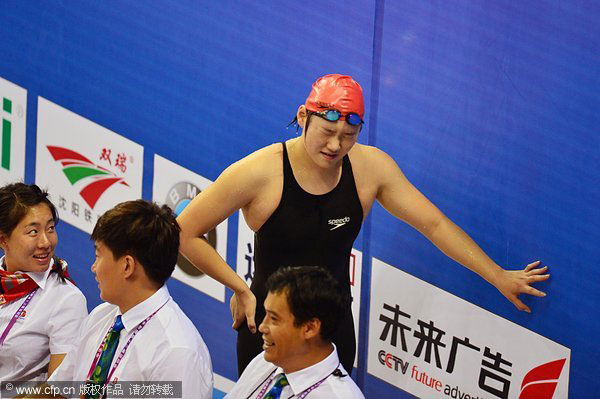 Sun Yang dominates, Ye Shiwen rebounds in National Games' pool