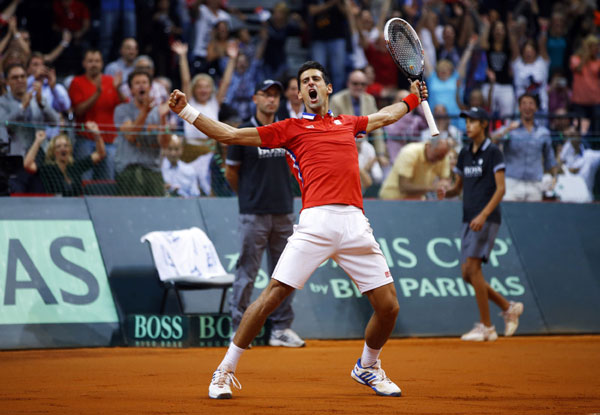 Djokovic, Nadal, Murray shine on national duty