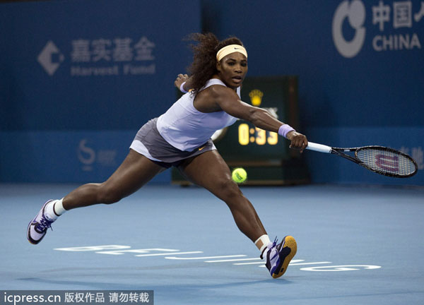 Williams, Li into second round at China Open