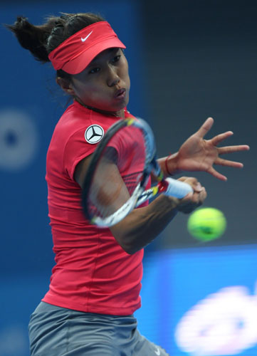 Rising star Zhang Shuai wins China derby at China Open