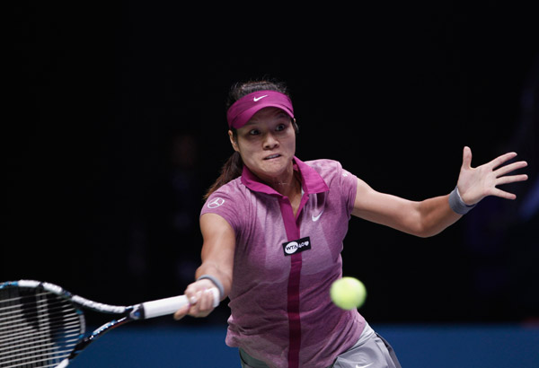 Li Na edges Errani, advances at WTA Championships