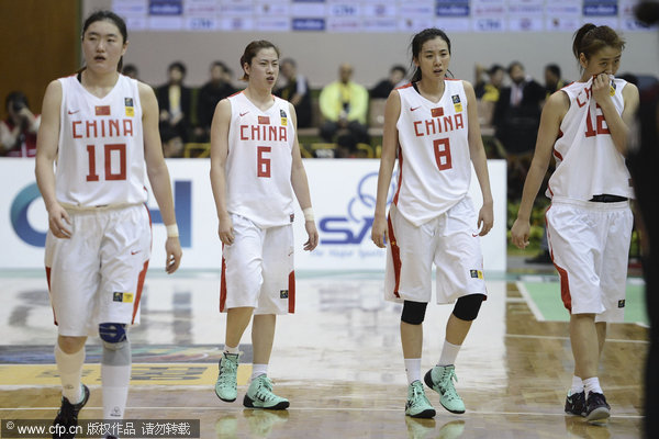 China lose to Japan at FIBA Asia women's basketball