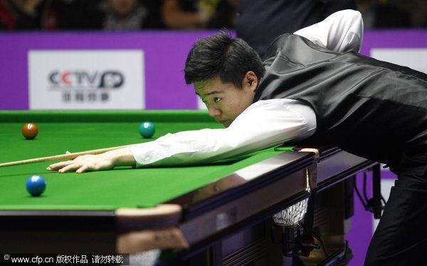 Ding secures third ranking title